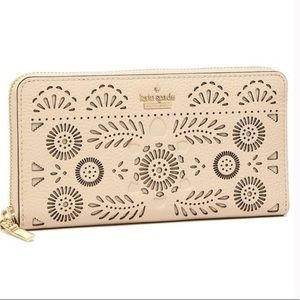 Kate Spade Swanson Court Lacey Long Wallet NWT
